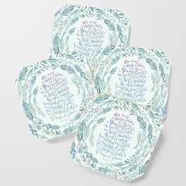 A Son is Given - Isaiah 9:6 - Christmas Coaster