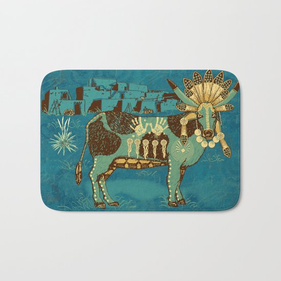 Cowchina Bath Mat