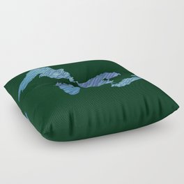 Great Lakes Floor Pillow