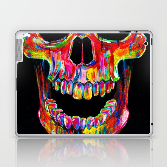 Chromatic Skull Laptop & iPad Skin