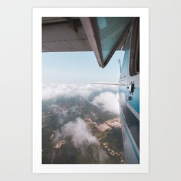 Nice day to fly Art Print