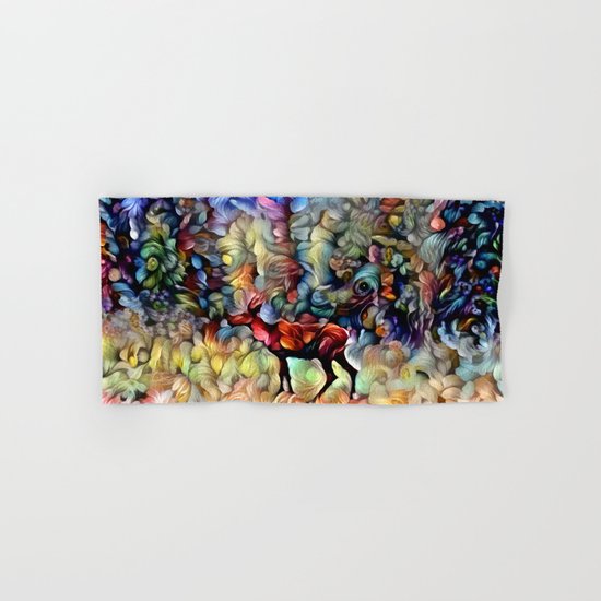 Dreamy Caribou Hand & Bath Towel