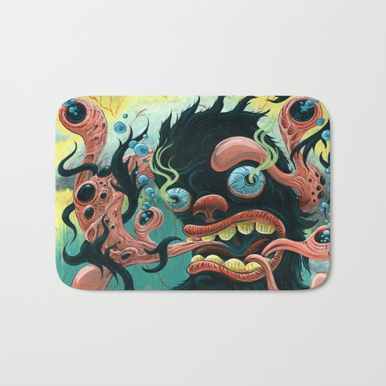 Guardian of the Bubble Pipes of Creation Bath Mat