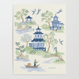 Chinoiserie Poster