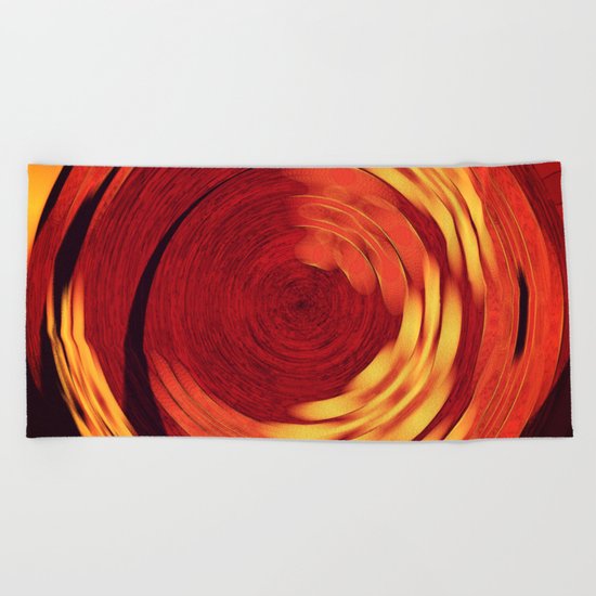 Potter's Wheel Beach Towel