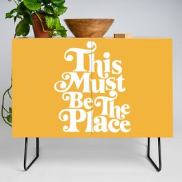 This Must Be The Place - Yellow Palette Credenza