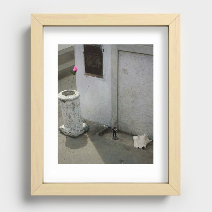 Grave of Marie Laveau Recessed Framed Print