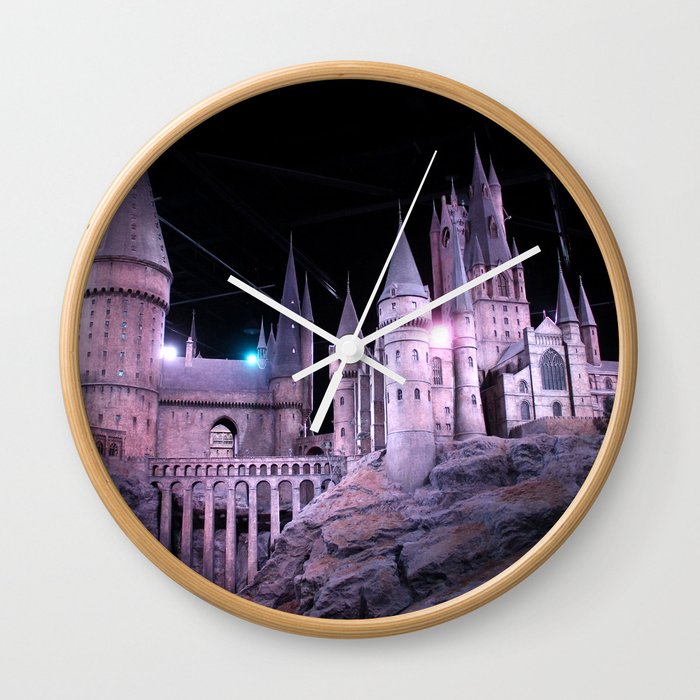 Hogwarts Wall Clock