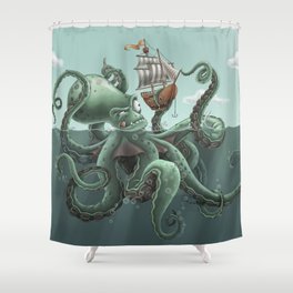 Kraken wants to play Shower Curtain
