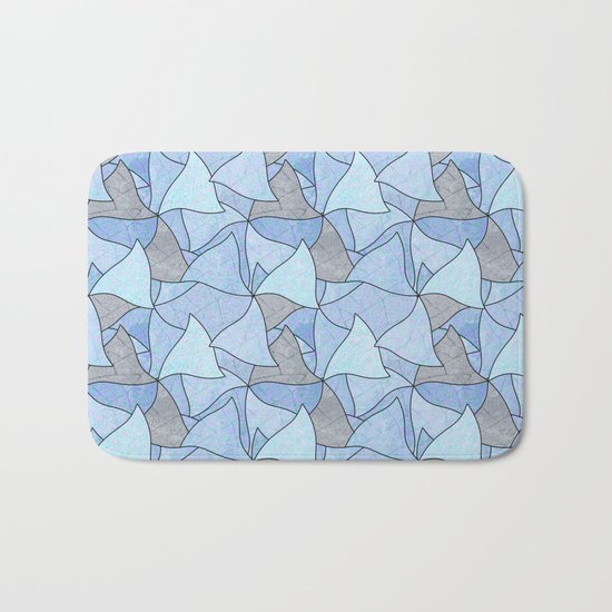 Abstract pattern . 2 Bath Mat