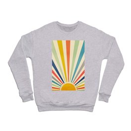 Sun Retro Art III Crewneck Sweatshirt
