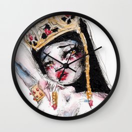 The Ruby Queen Wall Clock
