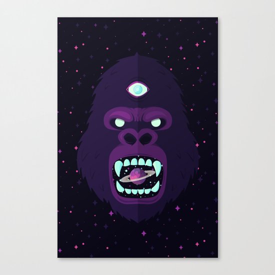 Cosmorilla Canvas Print