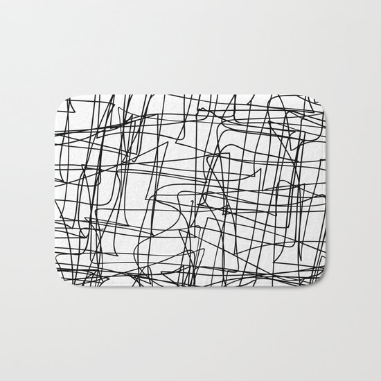 Mind Map Bath Mat