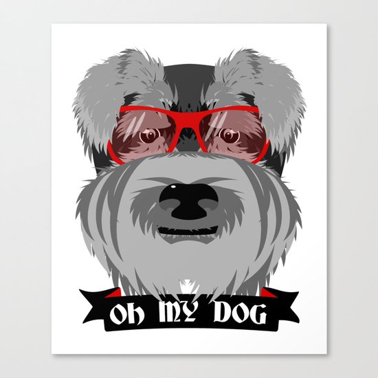 Oh My Dog Canvas Print