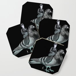 Pigeon Sidesaddle Coaster