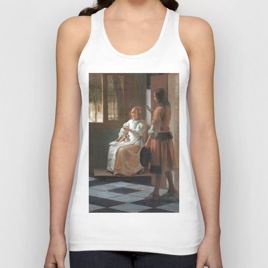 iphone vintage 4 Unisex Tank Top