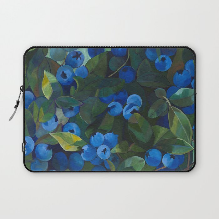A Blueberry View Laptop Sleeve