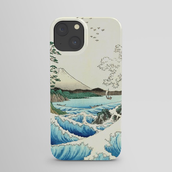 The Great Wave. The Sea At Satta iPhone Case