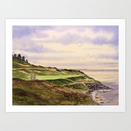 Whistling Straits Golf Course Hole 7 Art Print