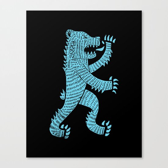 aggressive Canvas Print