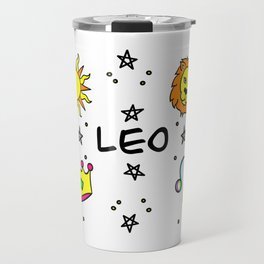 Leo Doodles Travel Mug