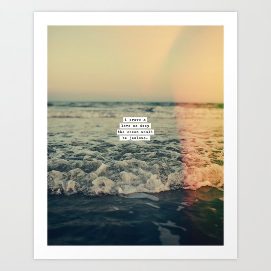 Jealousy Art Print