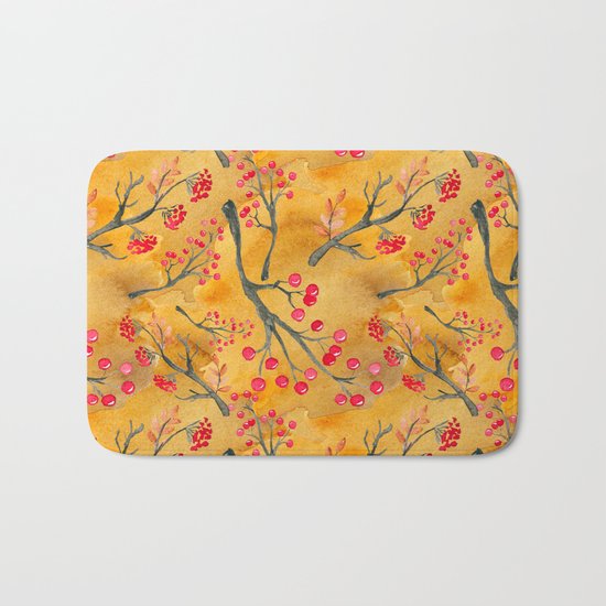 Autumn leaves #12 Bath Mat