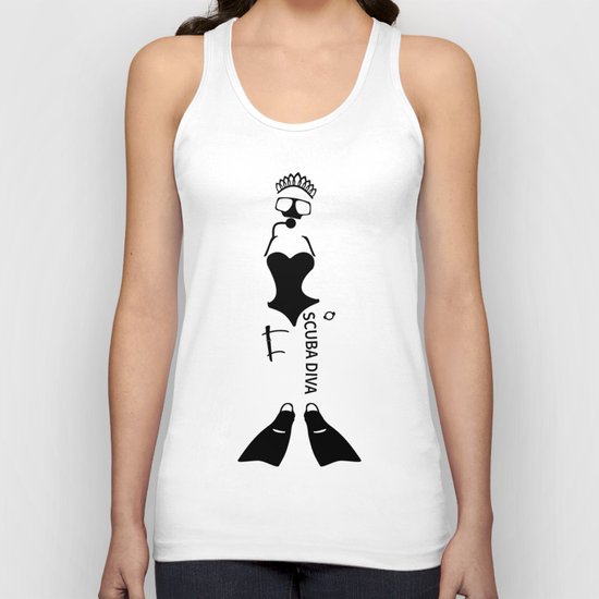 Scuba Diva Unisex Tank Top