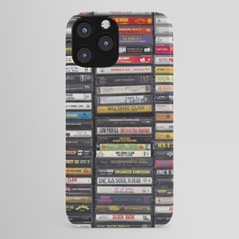 Old 80's & 90's Hip Hop Tapes iPhone Case