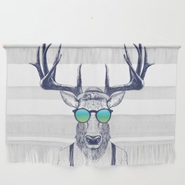 Mr Deer Hipster Wall Hanging