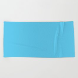 Crystal Blue Beach Towel