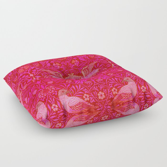 Indian Summer Rich Pink Floor Pillow