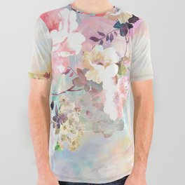 Love of a Flower All Over Graphic Tee