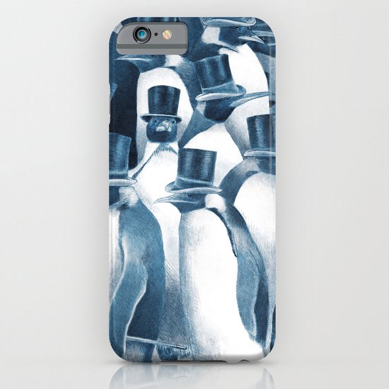 A Gathering of Gentlemen (square format) iPhone & iPod Case
