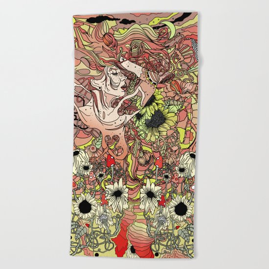 Comes in Three Beach Towel