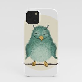 Fluffy owl iPhone Case