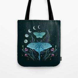 Luna and Emerald Tote Bag