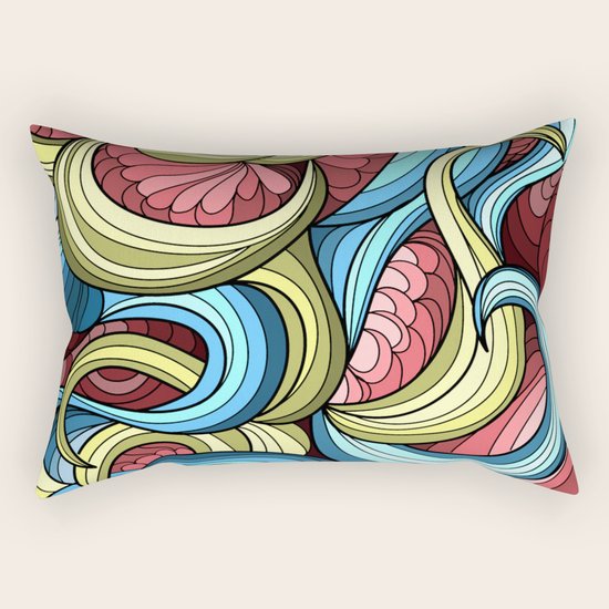 Waves Rectangular Pillow