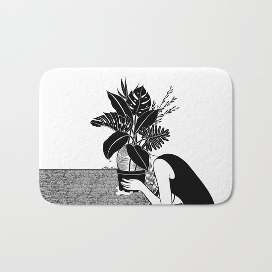 Tragedy makes you grow up Bath Mat