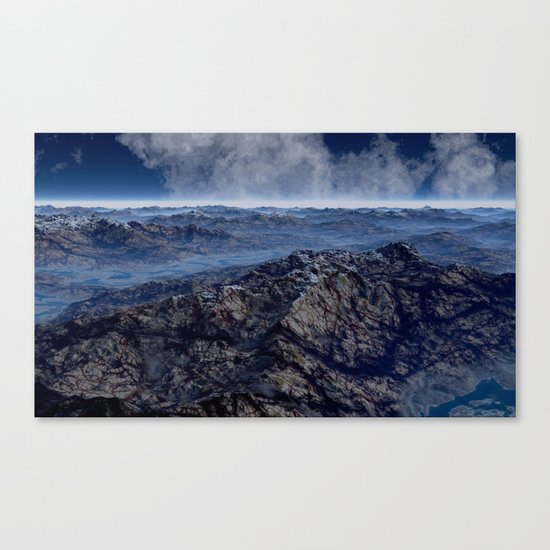 Welcome To Planet X Canvas Print