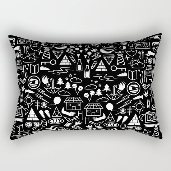 holiday pattern Rectangular Pillow