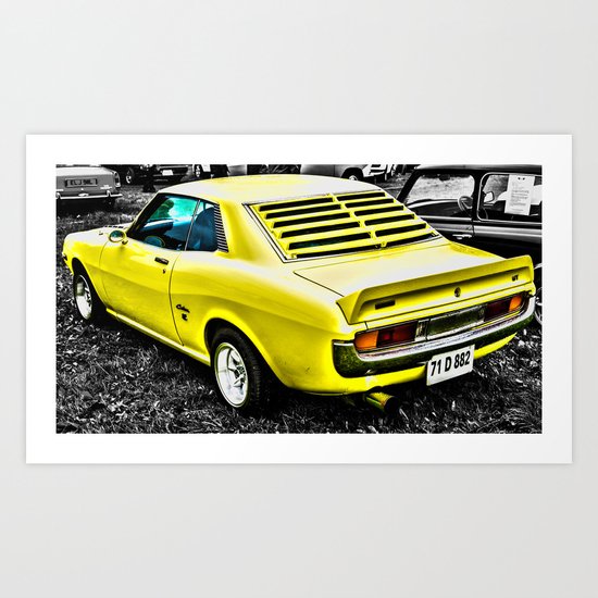 Bananamobile Art Print