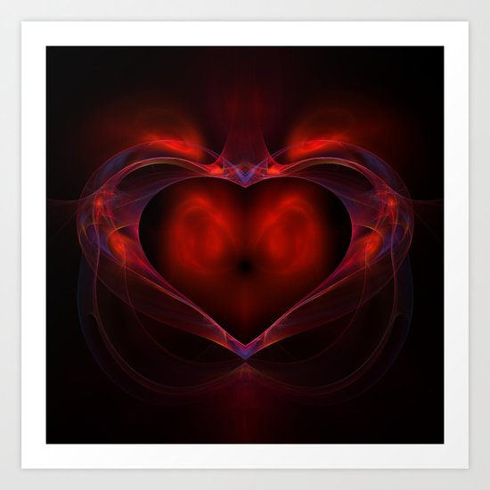 Aflame Art Print