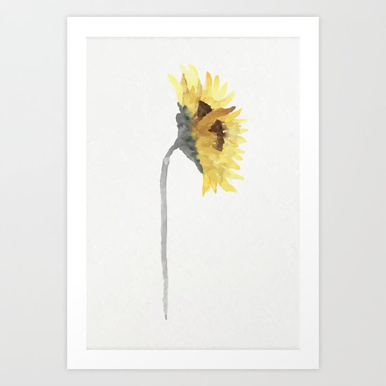 Sunflower 2 Art Print