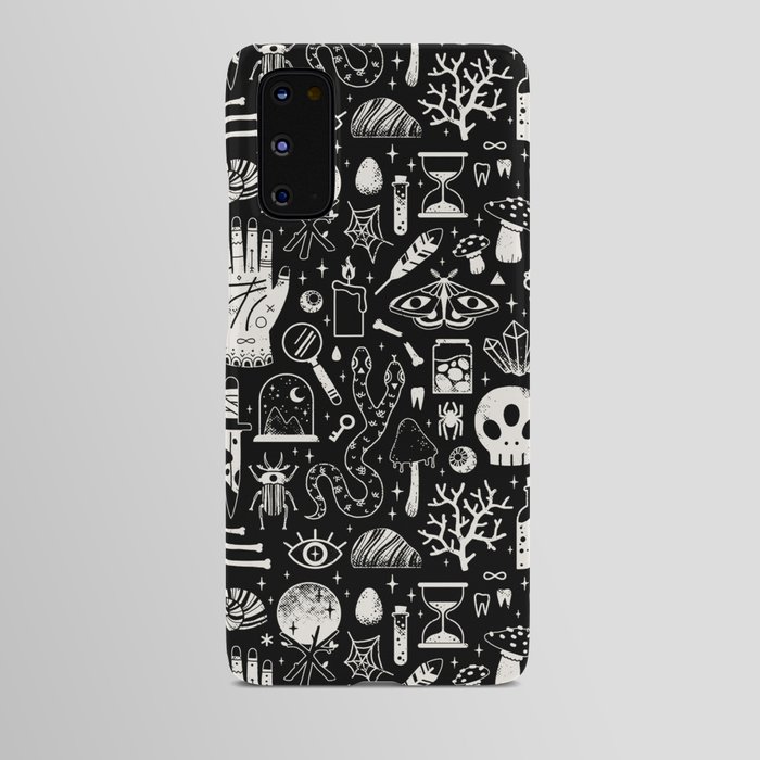 Curiosities: Bone Black Android Case