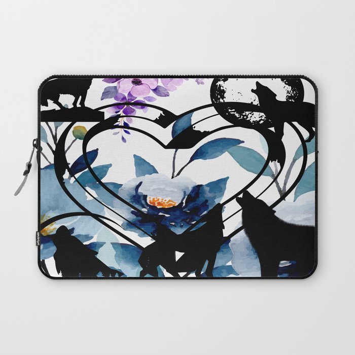 Love of Wolves Laptop Sleeve