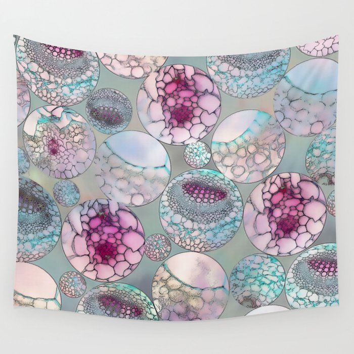Cell Balls Wall Tapestry