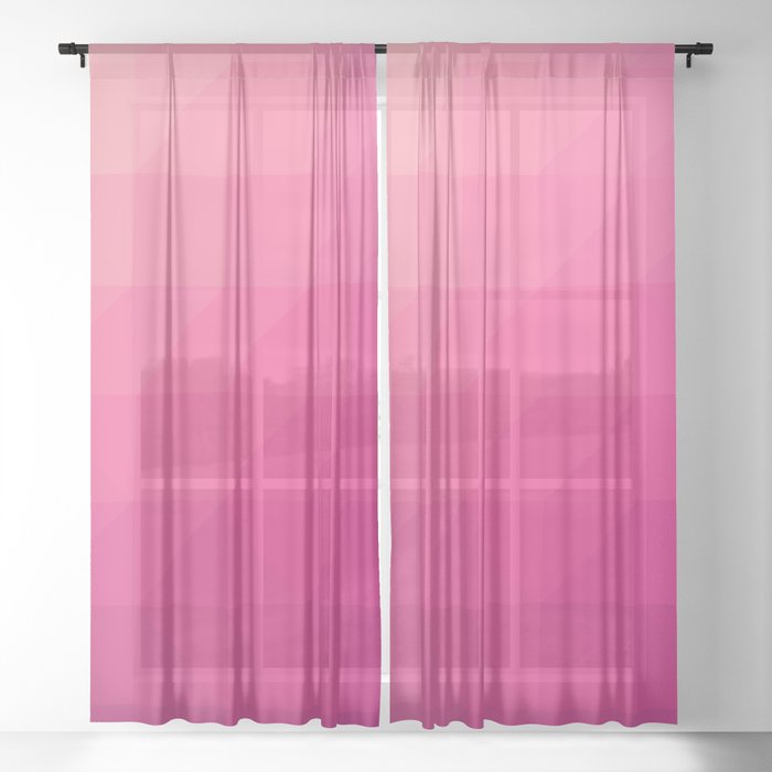 Purple Power Sheer Curtain