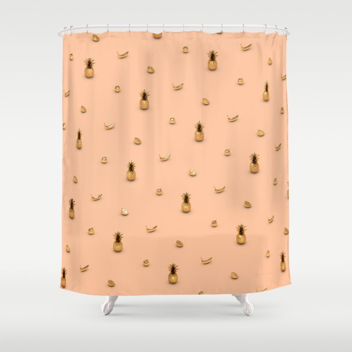 Sensual Fruits (Orange) Shower Curtain